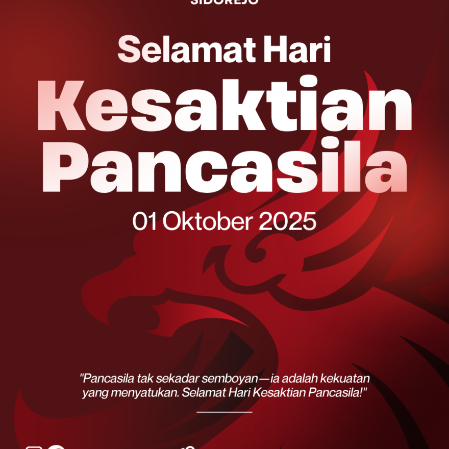 SELAMAT HARI LAHIR PANCASILA